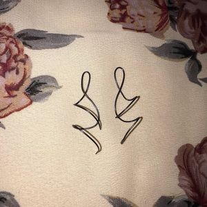 Niobium Royal Purple Spiral Earrings